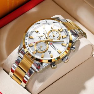 CURREN 8445 Luxury Brand Watch for Men
