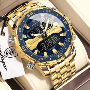 Poedagar E122 Men's Multifunctionality Chronograph Quartz Watch