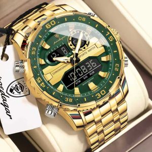 Poedagar E122 Men's Multifunctionality Chronograph Quartz Watch